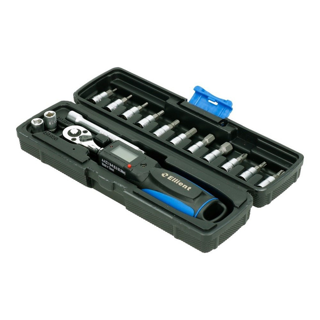 Klucz dynamometryczny 1/4" 6-30Nm z zestawem bitów Ellient Tools CTL00278