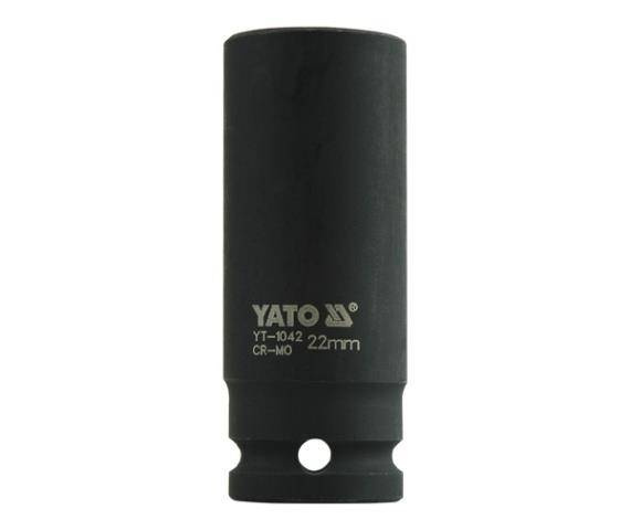 YATO NASADKA UDAROWA 1/2" 22mm DŁUGA 1042