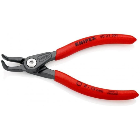 Szczypce do pierścieni zewnętrznych, wewnętrzne, wygięte 130mm (Ø8-13mm) KNIPEX 4821J01