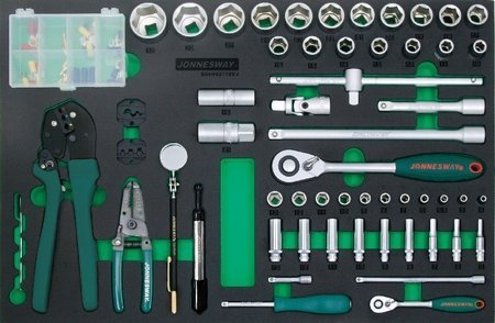 Zestaw 104 narzędzi we wkładce EVA Jonnesway S04H42119SV