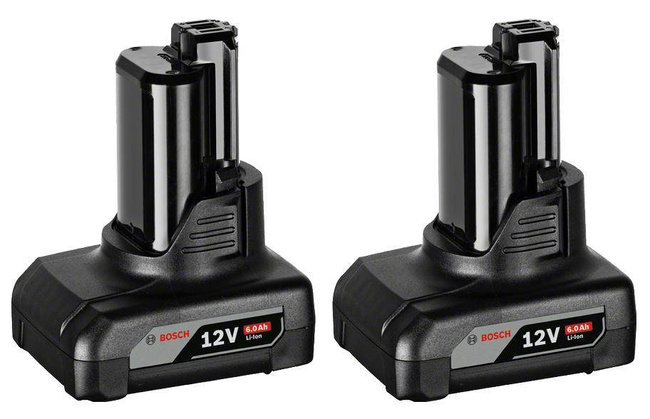 BOSCH AKUMULATOR 12V 2x6,0Ah LI-ION