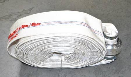 AWTOOLS WĄŻ DO WODY 2" x 30m 8 BAR STRAŻACKI ZE ZŁĄCZKAMI