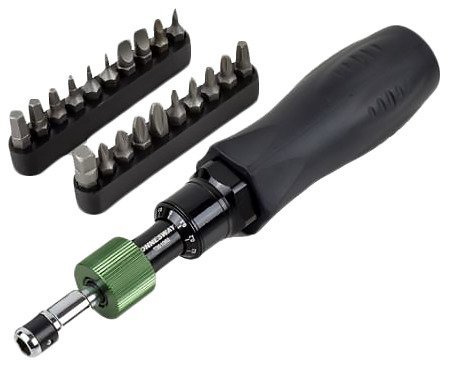 Wkrętak dynamometryczny 1/4" 4-9 Nm z zestawem bitów Jonnesway T354090