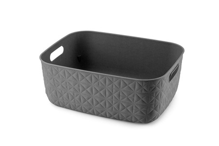 CURVER KOSZYK M CIEMNY SZARY SOFTEX 12,5L