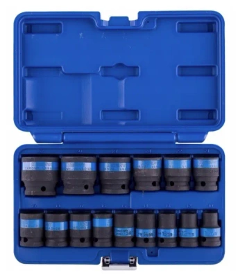 Zestaw nasadek udarowych 1/2" 10-32 mm 15 szt. CTL0054