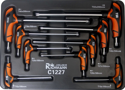 Zestaw kluczy trzpieniowych TORX  T10-T50 Corona / Richmann Exclusive C1227