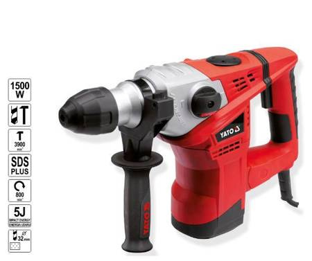YATO MŁOT WIERCĄCO-KUJĄCY SDS-PLUS 1500W 5J  YT-82127