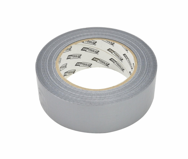 AWTOOLS TAŚMA ZBROJONA SILVER DUCT TAPE 38mm*25m