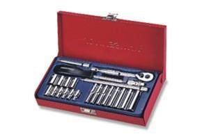 JONNESWAY ZESTAW KLUCZY 23 elem. (1/4") CALOWE S05H2223S