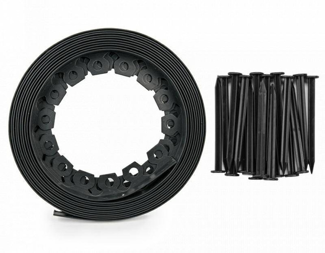 ZESTAW OBRZEŻY TRAWNIKOWYCH 40mm EASY BORDER CZARNE