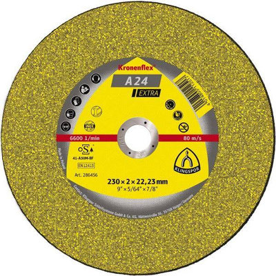 KLINGSPOR TARCZA DO CIĘCIA METALU 180mm x 3,0mm x 22,2mm  A24 Extra