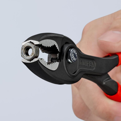 Szczypce zaciskowe TwinGrip z złączem przesuwnym, 200 mm 8201200 - KNIPEX