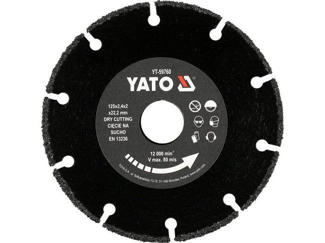 YATO TARCZA DO DREWNA 125mm