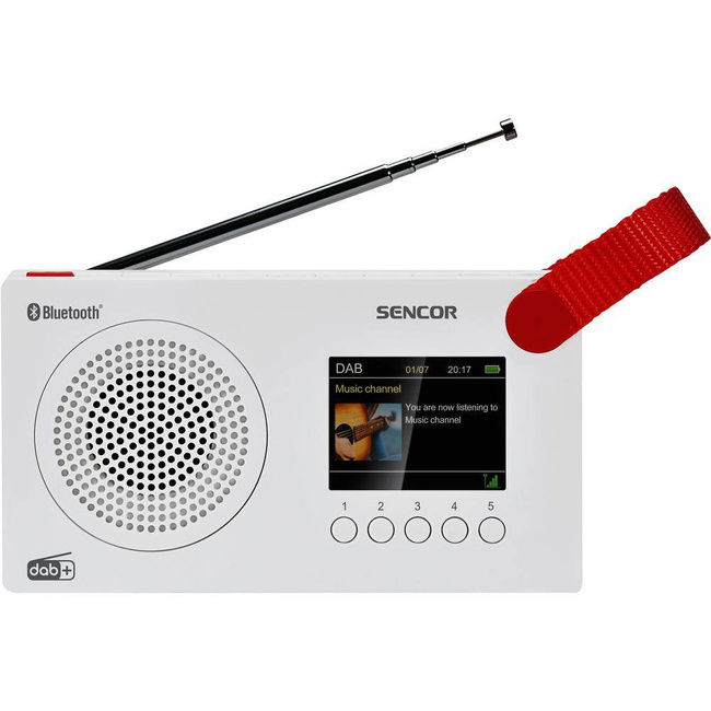 DIGITALNI RADIO SRD 7757W DAB/FM RÁDIO SENCOR
