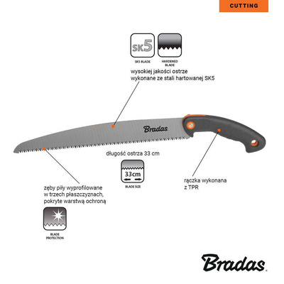 PIŁA OGRODNICZA V-SERIES-P CUTTER 330mm
