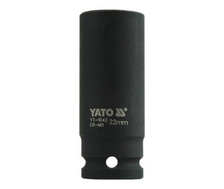 YATO NASADKA UDAROWA 1/2" 22mm DŁUGA 1042