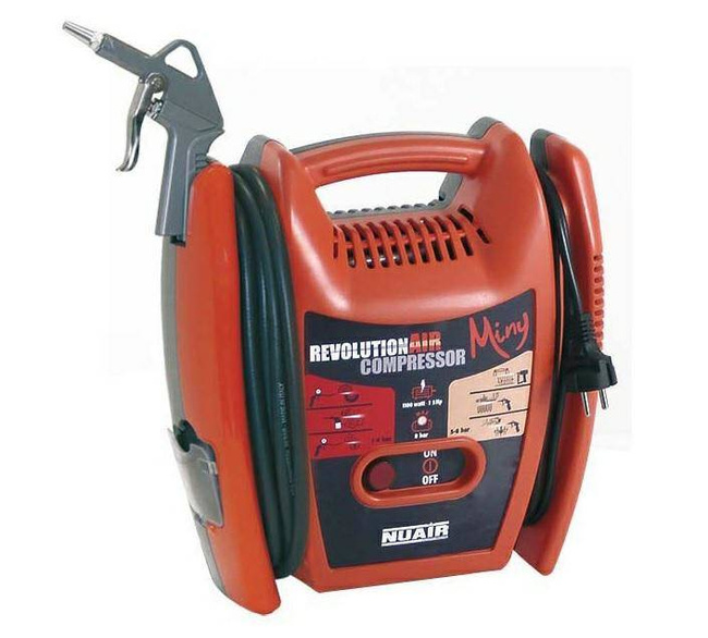 SPRĘŻARKA BEZOLEJOWA MINY 1100W 8BAR NUAIR