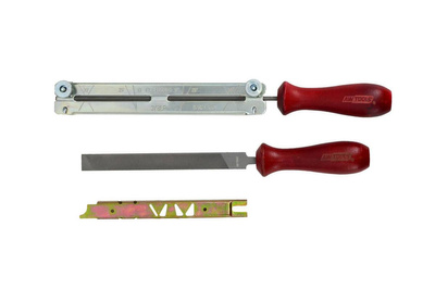 AWTOOLS ZESTAW DO OSTRZENIA ŁAŃCUCHA 4,5 mm  4 elementy