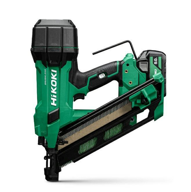 HIKOKI GWOŹDZIARKA 18V NR1890DCA WQZ 30-34° 50-90mm 2x5,0Ah BL HSC