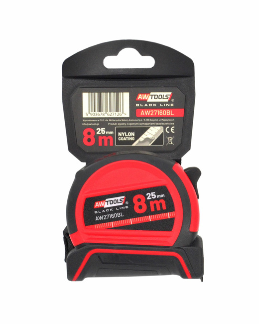 AWTOOLS MIARA ZWIJANA 3m x 19mm NYLON
