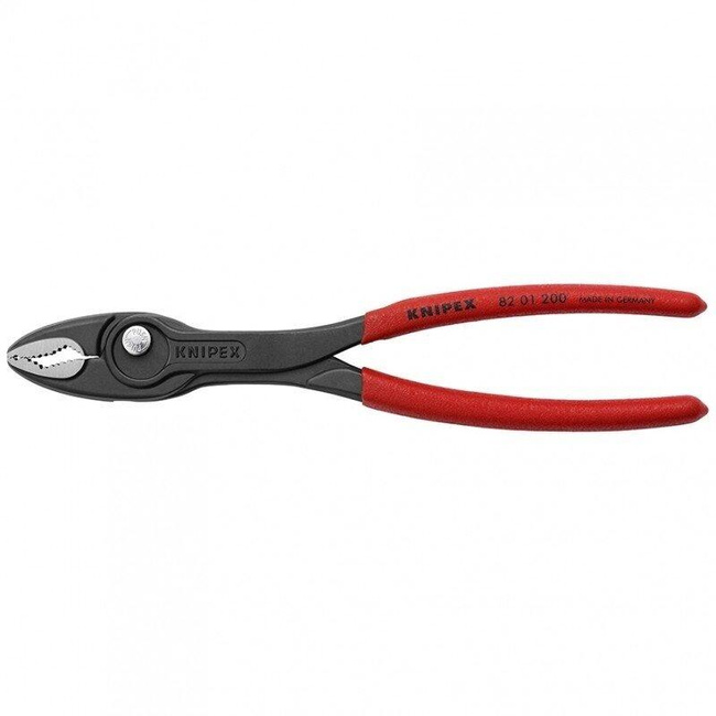 Szczypce zaciskowe TwinGrip z złączem przesuwnym, 200 mm 8201200 - KNIPEX