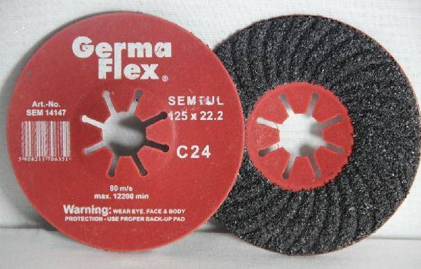 ŚCIERNICA LISTKOWA METAL CYRKON 125 gr.80 INOX