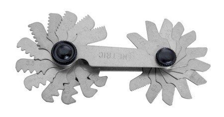 Grzebień do pomiarów skoku gwintów 0.25-6.00 Quatros QS15500