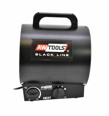 AW NAGRZEWNICA ELEKTRYCZNA TUBA  2KW HE2T /BLACK LINE