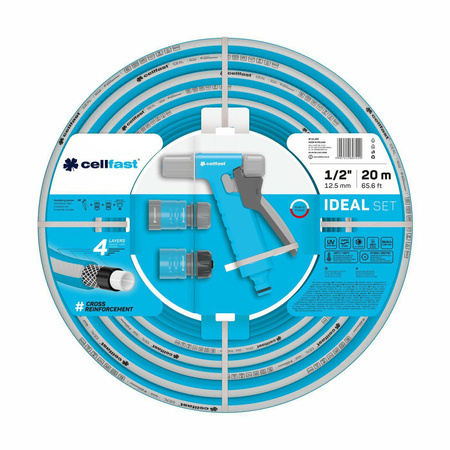 CELLFAST ZESTAW ZRASZAJĄCY IDEAL ROZMIAR: 1/2" DŁUGOŚĆ: 20m