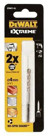 DEWALT WIERTŁO DO MURU  4x 75mm