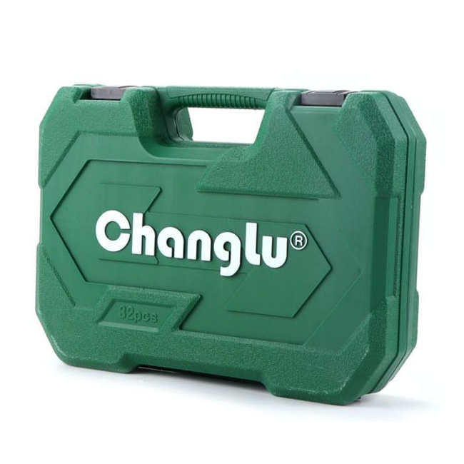 Zestaw gniazd 1/2", 32 sztuki, 6 punktów + 12 punktów CL106732 - CHANGLU TOOLS