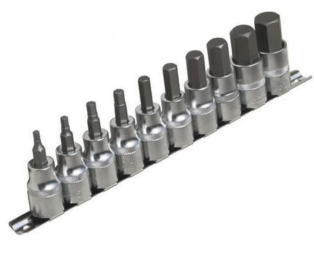 ASTA ZESTAW NASADEK 1/2" HEX 10el.