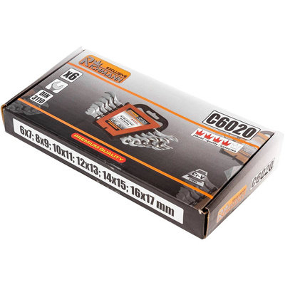 RICHMANN KLUCZE PŁASKIE 6-17MM 6 ELEMENTÓW