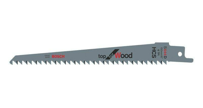 BOSCH BRZESZCZOT DO PIŁY SZABLASTEJ DREWNO S644D 100szt