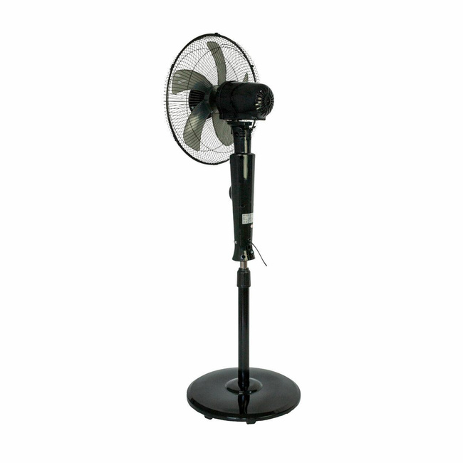 VOLTENO WENTYLATOR PODŁOGOWY CZARNY+ PILOT+WYŚWIETLACZ 40cm