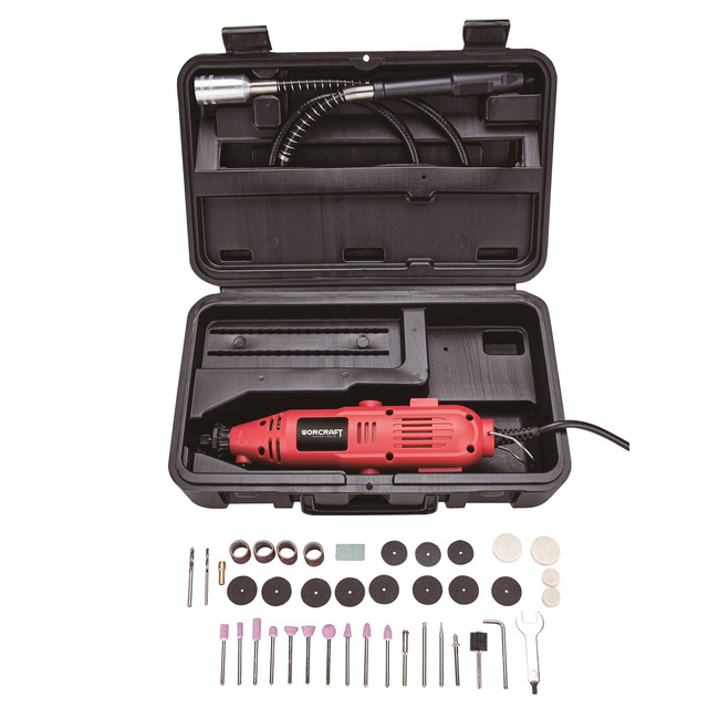 Zestaw mini szlifierek (40 sztuk) 135W EMG0142 - WORCRAFT