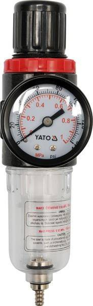 YATO FILTR ODWADNIACZ + REDUKTOR 1/4"  2382