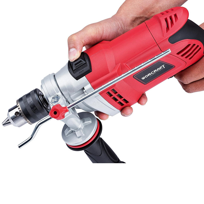 Wiertarka udarowa z funkcją młotka 1,5-13mm 900W ID900 - WORCRAFT