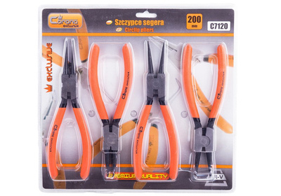 Szczypce Segera PROFI  200 mm 4 szt. Corona Exclusive C7120