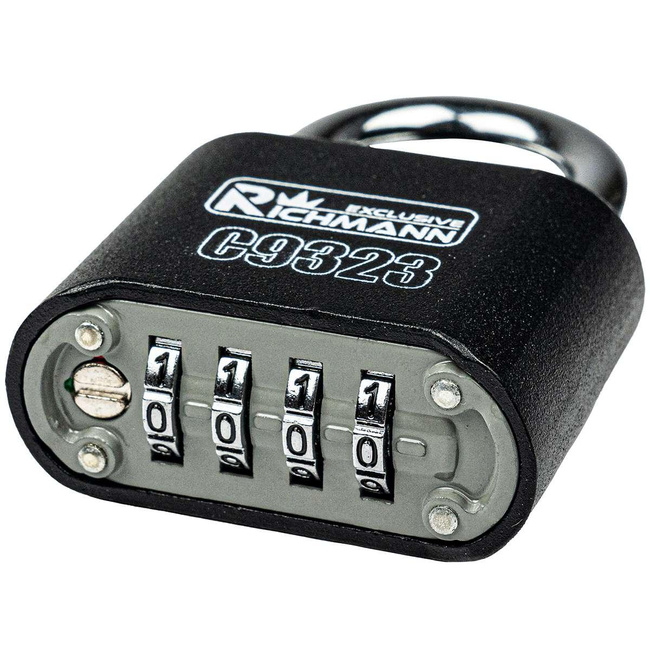 KŁÓDKA NA SZYFR CZARNA 50MM RICHMANN EXCLUSIVE C9323