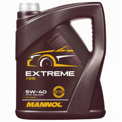 Olej silnikowy syntetyczny MANNOL EXTREME 5W-40 5l MN79155