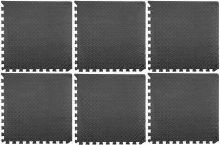 YATO ZESTAW MAT OCHRONNYCH WARSZTATOWYCH / FITNESS 6szt.