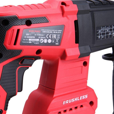 Akumulatorowy młot udarowy Li-ion 20V (w pudełku plastikowym) CRHS20LiBAM - WORCRAFT