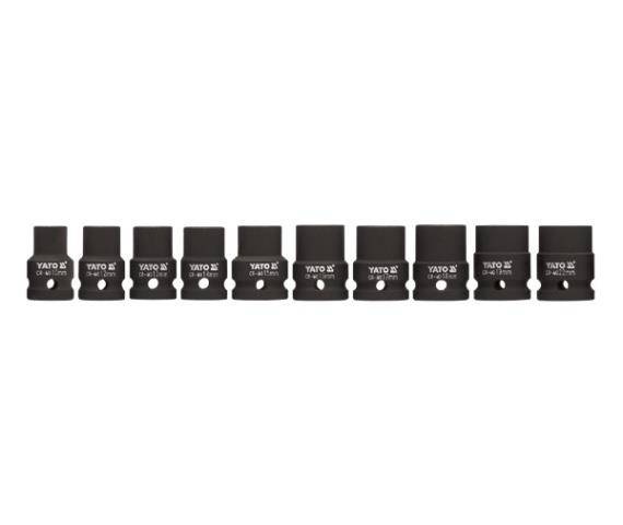 YATO NASADKI UDAROWE 1/2" KOMPLET 10 elem. 10-22mm   1025