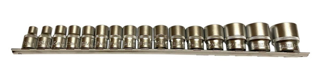 NASADKI SPLINE 16cz. 12-KĄTNE 1/2" /SILVER