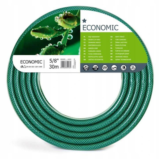 CELLFAST WĄŻ OGRODOWY ECONOMIC ROZMIAR: 5/8" DŁUGOŚĆ: 30m