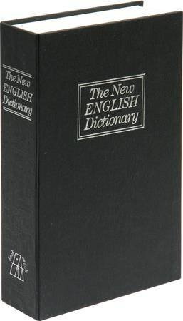 VOREL KASETKA NA PIENIĄDZE KSIĄŻKA 240 x 155 x 55mm   78633