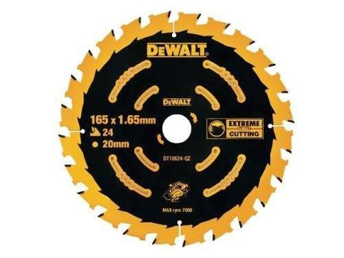 DEWALT PIŁA TARCZOWA DO ZAGŁĘBIARKI 165mmx40zx2,0mm+5`