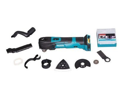 MAKITA NARZĘDZIE WIELOFUNKCYJNE 18V LI-ION BEZ AKUMULATORÓW I ŁADOWARKI + AKCESORIA, DTM51ZX1