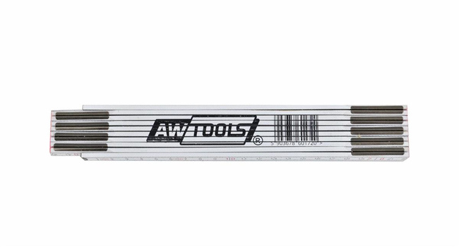 AWTOOLS MIARA SKŁADANA DREWNIANA 2m